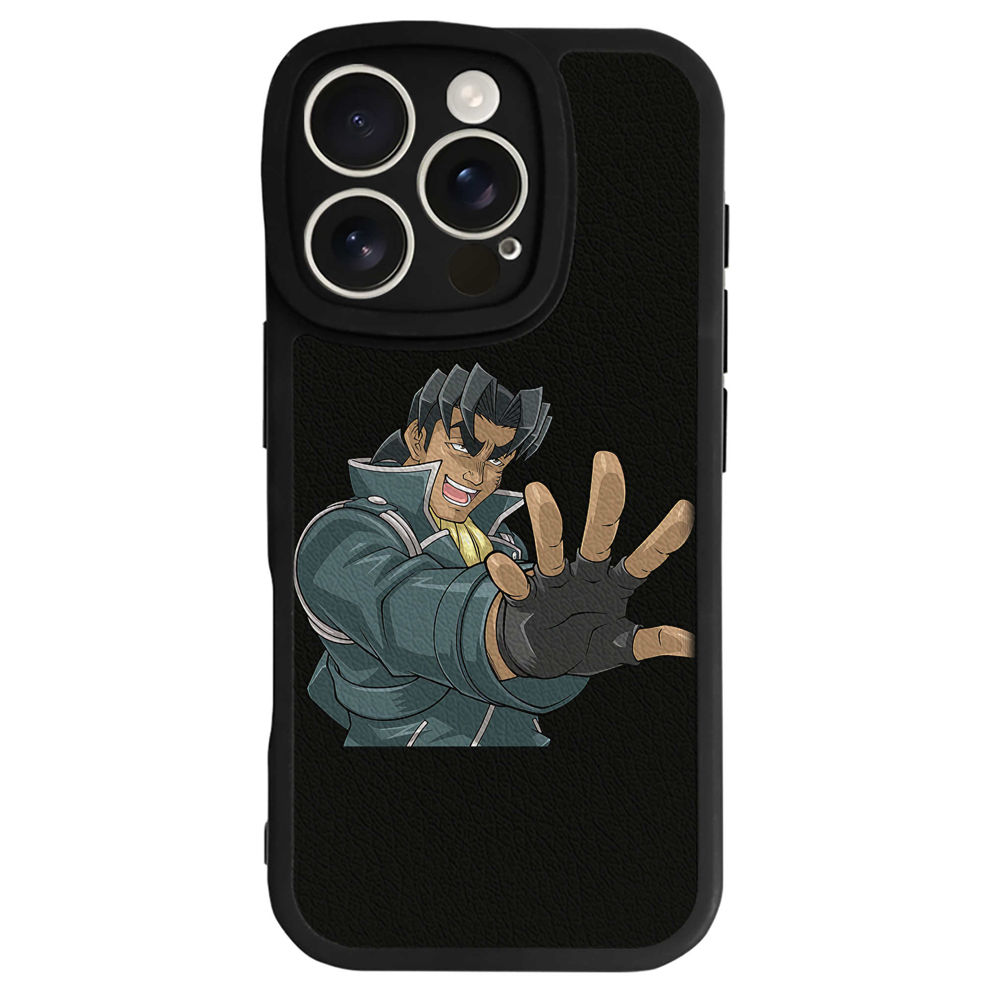 遊☆戯☆王 Yu-Gi-Oh! 【iPhone 16シリーズ対応】シリコンスマホケース（レザー調） 材質：シリコン